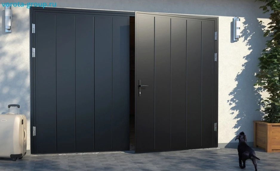 Металлические гаражные ворота